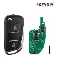 [5Pcs/Lot] KEYDIY KD NB11-2 PCF Universal Flip Remote Key 2 Buttons for PSA Type