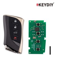 [5Pcs/Lot] KEYDIY KD ZB42-4 Universal Smart Remote Key 3+1 Buttons for Lexus Type