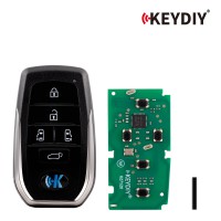 [5Pcs/Lot] KEYDIY KD ZB35-5 Universal Smart Remote Key 5 Buttons for Toyota Type