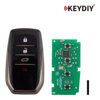 [5Pcs/Lot] KEYDIY KD ZB35-4 Universal Smart Remote Key 3+1 Buttons for Toyota Type