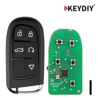 [5pcs/lot] KEYDIY KD ZB34-5 Universal Smart Remote Key 5 Buttons for Jeep Chrysler Dodge Type