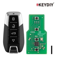 [5Pcs/Lot] KEYDIY KD ZB61-4 Universal Smart Remote Key 4 Buttons