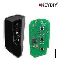 [5Pcs/Lot] KEYDIY KD ZB25-3 Universal Smart Remote Key 3 Buttons for VW Type
