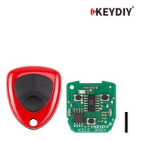 [5Pcs/Lot] KEYDIY KD B17 (Punctate) Universal Remote 3 Buttons for Ferrari Type Red Color