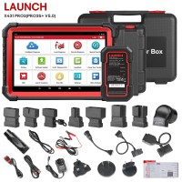 LAUNCH X431 PRO3S+ Pro3 S+ V5.0 Diagnostic Scanner DBScar VII Bi-Directional Scan Tool Topology Map 41+ Service ECU Coding AutoAuth FCA SGW
