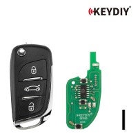[5Pcs/Lot] KEYDIY KD B11-3 Universal Flip Remote Key 3 Buttons for PSA Type