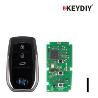 [5Pcs/Lot] KEYDIY KD TB01-3 for Toyota for Lexus Universal Smart Remote Key 3 Buttons With 8A Transponder