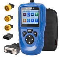 LAUNCH CR HD V2 Commercial Vehicle E-commerce Standard Configuration Supports HD OBD & EOBD  Fast Fault Code Reading/Clearing, Battery Check