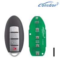 Lonsdor NS30-02NS30 for Nissan/Infiniti Smart Key 4 Buttons Supports ID46 ID47 ID4A