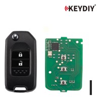 [5Pcs/Lot] KEYDIY KD B10-2 Universal Flip Remote Key 2 Buttons for Honda Type
