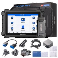 TOPDON ONE Professional 10.1 Inch; Automotive Diagnostic Tool, Supports 50+ Maintenance Functions, TopFix AI, J2534 Pass-Thru Programming