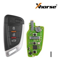 5pcs/lot Xhorse XSKF01EN Keyless Go Universal Smart Proximity Key for VVDI Key Tool/MINI Key Tool/VVDI2 Remote Generator