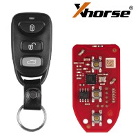 [5Pcs/Lot] XHORSE XKHY20EN Hyundai Type 3 Buttons Second Generation Universal Remote Key
