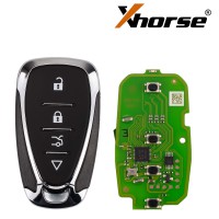[5pcs/ lot] XHORSE XSCLN1EN for Chevrolet Style Second Generation Universal Remote Key 4 Buttons