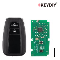 [5pcs/lot] KEYDIY KD ZB36-2 Universal Smart Remote Key 2 Buttons for Toyota Type