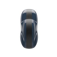 [5pcs/ lot] KEYDIY C29A771 Smart Key Titanium Gray Color Without Buttons
