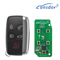 5pcs/lot LONSDOR 2010-2018 For Land Rover & For Jaguar Universal Smart Key 315MHz /433MHz 2-in-1