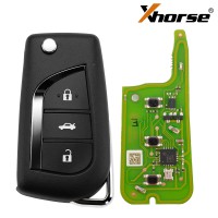 [5PCs/ lot] XHROSE XETO00EN FENG.T Style Super Remote Key Foldable 3 Buttons