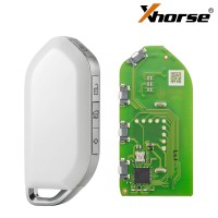 [5pcs/ lot] XHORSE XSKA85EN XM38 Smart Key Pearl White 4 Buttons