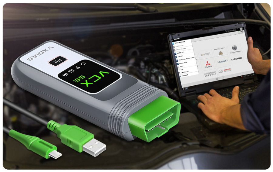 VXDIAG VCX SE for Benz with 2TB Full Brands Software SSD 1