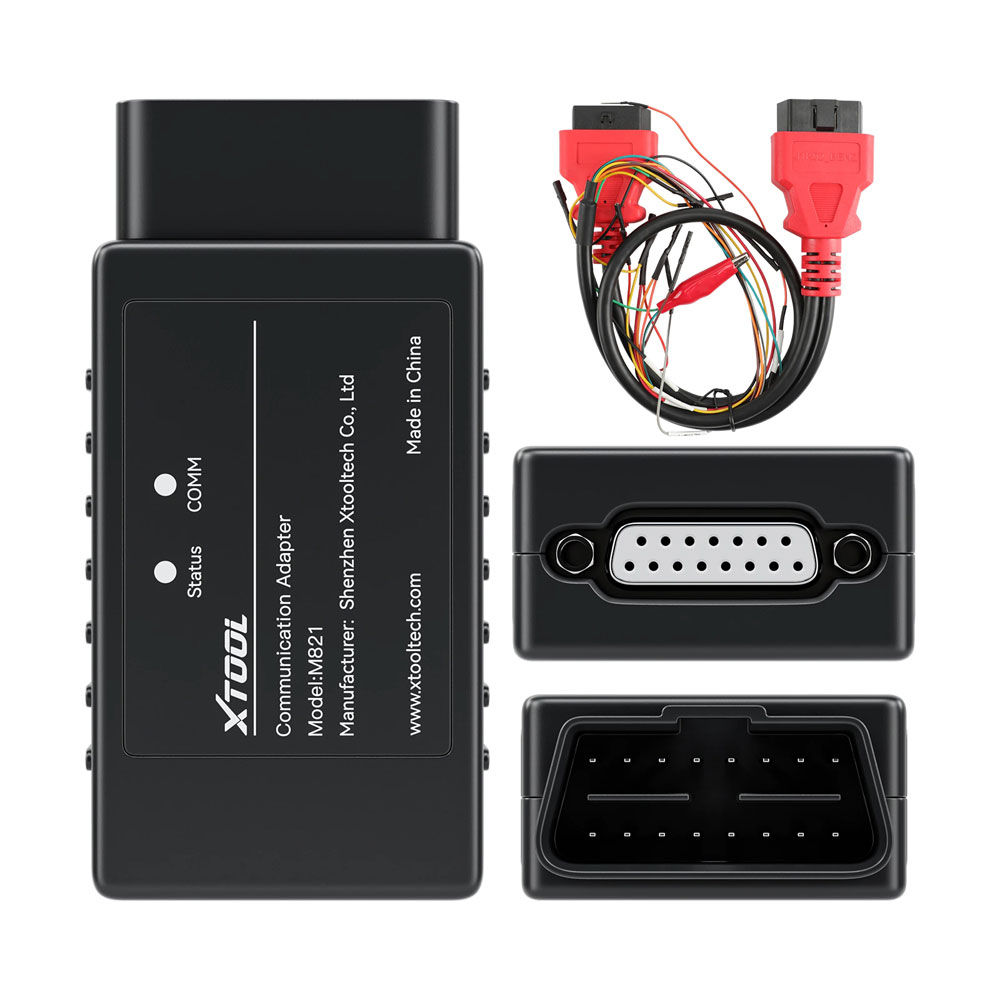 Xtool M822 Mercedes Benz All Key lost Communication Adapter 2