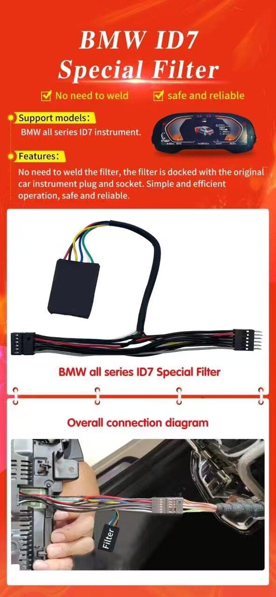Yanhua ID7 Special Filter for BMW 1