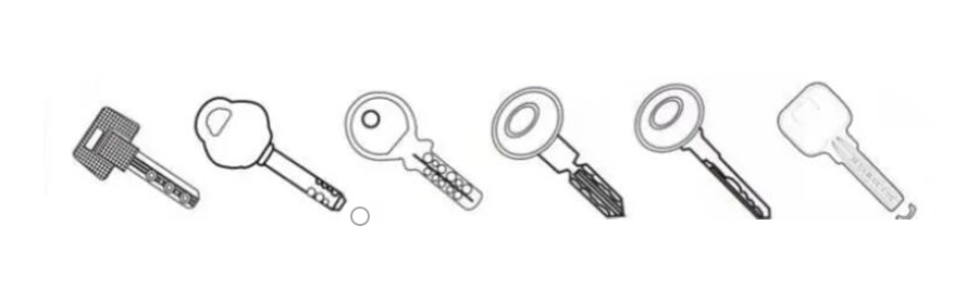 WENXING Q33A Cuttable Key Types
