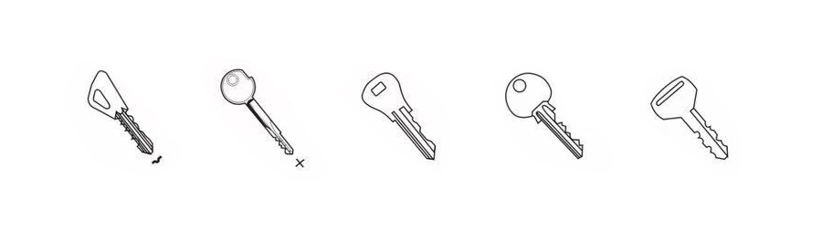 WENXING Q27C Cuttable Key Types