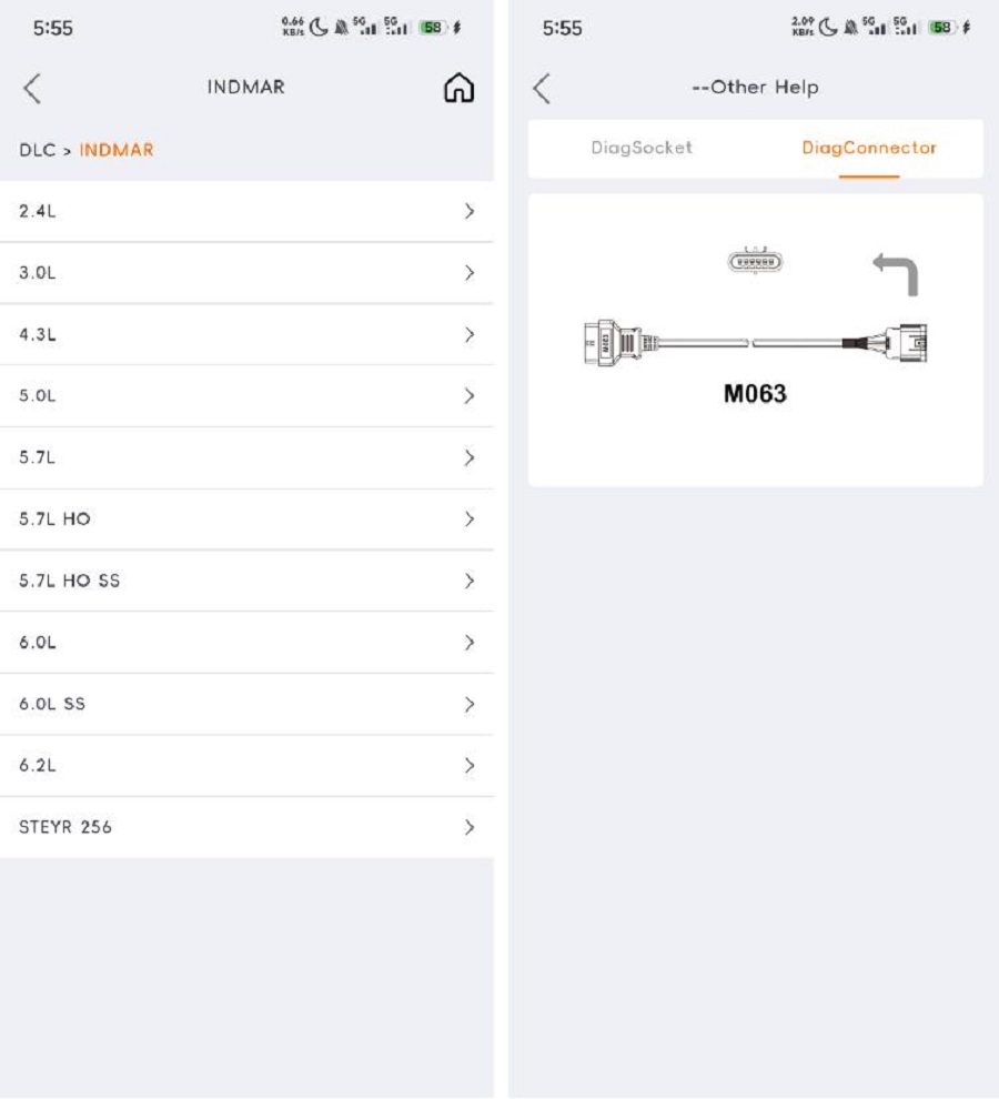 OBDSTAR ISCAN PRO INDMAR Mobile Display 2