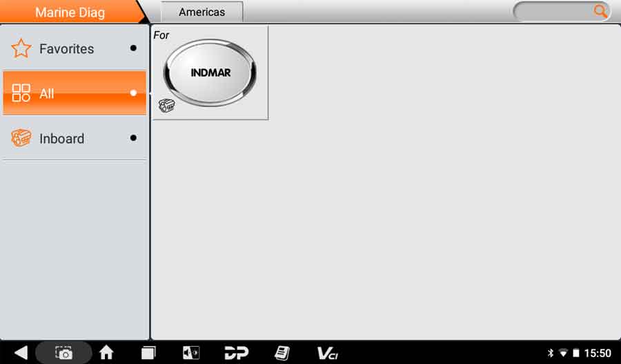 OBDSTAR ISCAN PRO INDMAR Tbale Display 2
