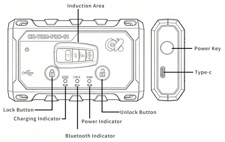 CK-TOM-PRO-01 Key Matching Device