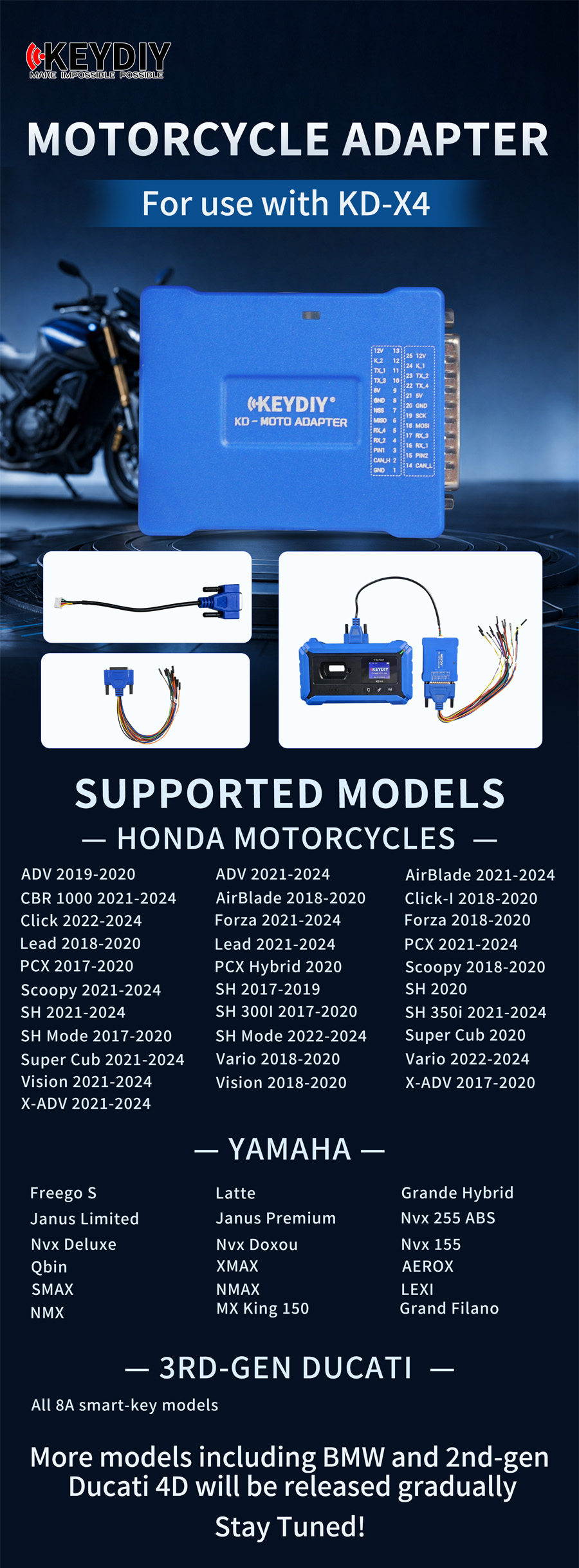 KD-MOTO Adapter
