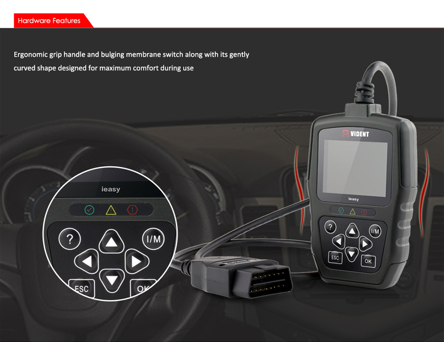 VIDENT iEasy300 Pro CAN OBDII/EOBD Code Reader